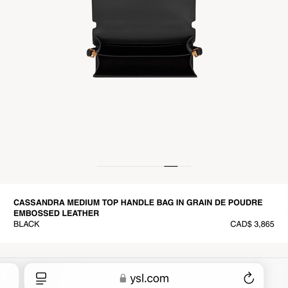 2️⃣0️⃣0️⃣0️⃣ 🚨‼️ Ysl Cassandra purse - Picture 2 of 6